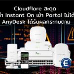 HPE Instant On เข้า Portal ไม่ได้ สัญญาณโยงปัญหา Authentication ของ Cloudflare