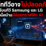 สมาร์ททีวีอาจไม่ปลอดภัย! แอปฟรีบนทีวี Samsung และ LG แอบใช้เน็ตบ้านปล่อยทราฟฟิก AI