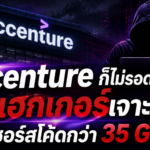 Accenture ก็ไม่รอด โดนแฮกเกอร์เจาะ อ้างขโมยซอร์สโค้ดกว่า 35 GB